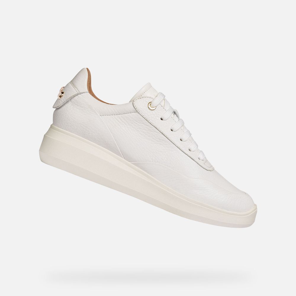 Tenis Geox Senhora Branco - Rubidia - VDWIL9126